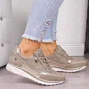 Ginette | Zip-Up Orthopedic Sneakers