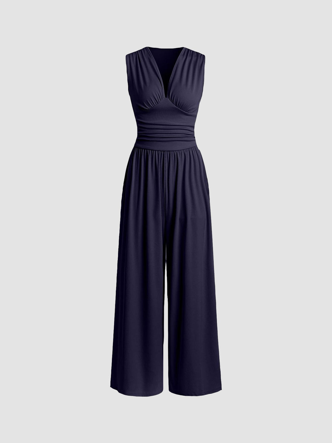 Amber – Chic Sleeveless Wide-Leg Jumpsuit