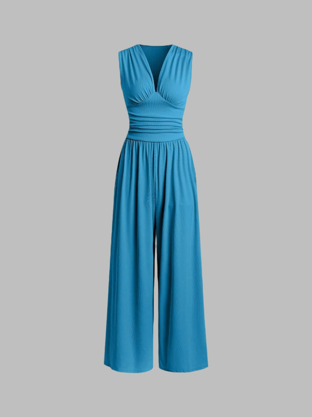 Amber – Chic Sleeveless Wide-Leg Jumpsuit