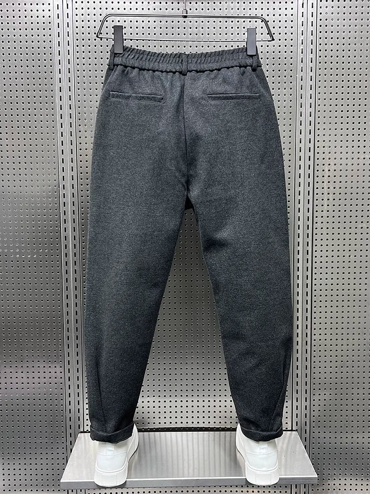 Mathieu - Elegant Houndstooth Pants