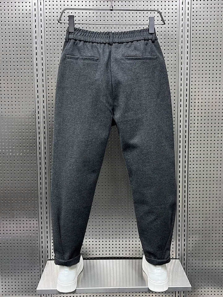 Mathieu - Elegant Houndstooth Pants